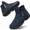 Bravover Stivali da Neve Uomo Invernali Cerniera Foderato in Pelliccia Caldi Impermeabili Antiscivolo Outdoor Boots Scarponcino Trekking Scarpe Comodo