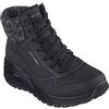 Skechers Stivali da donna UNO Rugged Darling Daze Sweater, Nero, 37 EU