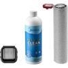 EUREKA Kit di Accessori per Lavapavimenti FloorShine NEW880, Soluzione Detergente da 450 ml x 1 + Rullo Spazzola x 1 + Filtro HEPA x 1 per Aspirapolvere e Lavapavimenti senza Fili FloorShine 880