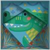 Ravensburger CreArt - Painting by Numbers 25865 - Fatelo insieme: coccodrillo - per adulti e bambini