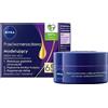NIVEA Crema notte modellante anti rughe 65+ per le donne - estratto di soia, pantenolo, rassodante e rigenerazione della pelle matura - 50 ml