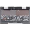 Rimmel London Brow This Way Palette (002 Medium Brown) 2,4 g
