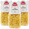 LIVERA- Tagliolini al limone, pasta di semola di grano duro, aromatizzata, italiana, lavorazione artigianale, pack 3 x 250g