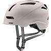 uvex urban planet LED casco da bicicletta per adulti - warm grey matt/58-61 cm