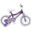Wildtrak - Bicicletta Moonbeam Heritage da 14 pollici per bambini dai 3 ai 5 anni con rotelle - Viola