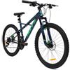 Huffy Korros Mountain Bike 26 - Blu 21 marce