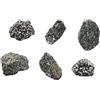 EISCO 6 esemplari di diorite grezza, roccia ignea, circa 2,5 cm, selezionati da geologi e lavorati a mano, ideali per aule di scienze, confezione da 6