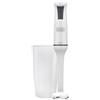 Black+Decker - Frullatore a Immersione BXHB500E 600W | Design Compatto ed Ergonomico | Piede Smontabile in Plastica | Antischizzi | Bicchiere Dosatore Incluso | Plastica | Bianco