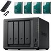 Synology DS925+ 4-Bay NAS Server Kit (32GB RAM, 32TB HDD) - 4x 8TB Synology NAS