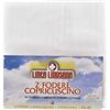 Linea Lindsana Coppia Fodere Guanciali Copricuscino x2 Federe Zip Protezione Cuscino Cotone Jaquard Righe - 2 Federe 50x80