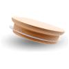 AlcoFermBrew Coperchio in Legno di Faggio Con Guarnizione per Barattolo e Tazza (80/68mm)