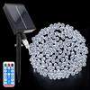Acxilexy 22M 200LED Catena Luminosa Esterno Solare, Luci solari esterno, 8 Modalità, Impermeabili Filo di Rame Led Lucine, Luci Stringa Solari Decorative per Giardino, Natale, Balcone, Patio