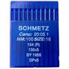 TOMASELLI MERCERIA 10 Aghi Schmetz Macchina Taglia Cuci Industriale NM:100 Size:16 134(R) 135x5 SY 1955 DPx5