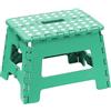 Virsus Sgabello pieghevole in Plastica 2875, misura 29x22x22 cm, richiudibile e salvaspazio, sgabello Multiuso con maniglia port. per bambini e adulti da cucina, bagno, Vari Colori (Verde Acqua) - F