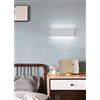 TOT ELECTRIC Applique da parete led doppia emissione di luce lampada a muro bianco rettangolare design moderno per camera soggiorno bagno (Luce Fredda)