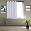 JIAHAO Tende per Soggiorno 75 x 180 cm Isolamento Termico Riduzione Del Rumore Tende Moderne Eleganza e Funzionalità per Interni Finestre con Anelli 1 Pezzi, Bianco