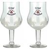Tripel Karmeliet Bicchiere Da Birra 33cl (Set di 2) Birra Belga Forma Perfetta Per Bere La Birra