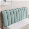HORLSKI Imbottitura Per Testiera Elastica in Velluto Per Decorazione Camera Da Letto Adatta A Testiere Di Misure Singolo Matrimoniale King Size Queen Size Per Un Look Raffinato,B,130cm