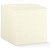 Bomboniere 20X SETA AVORIO Scatola portaconfetti pieghevole 8x8x8 cm