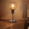 TWSXTE E27 Lampada da tavolo retro LED lampada decorativalampada da comodino vintage lampada da lettura con interruttore (Lampadina non inclusa)