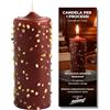 VELAS MARIANO Candela di petizione per cause legali - tradizione popolare per intenzioni di giustizia e chiarezza nelle decisioni - 5,5 x 14 cm - Las Velas de Mariano