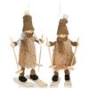 com-four® Figura natalizia premium per decorazioni natalizie