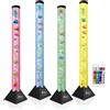 Brewish Lampada da terra sensoriale a LED forma pesce bolla con 16 effetti luminosi, luce notturna per acquario, regalo per bambini, autismo, uomini e donne