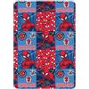 Stor Marvel Coperta Plaid in Pile Spiderman Colore Rosso Blu 140x100cm