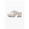Desigual, Sandalo in pelle Studio, Cow Leather, Nero, 37