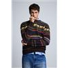 Desigual, Giacca ricamata M C Lacroix, Marrone, L