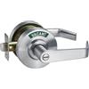 FLIRABBIT Serratura per porta del bagno commerciale, resistente, con cartello occupato, reversibile a sinistra e destra, ANSI di grado 2, per servizi igienici, ristoranti, ospedali, uffici (cromo