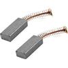 PATIKIL 25x10x6mm Carbonio Spazzola Alimentazione Utensile Sostituzione 2pz