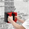 JDBDU Piallatrice elettrica da parete da 1200 W, potenza da 16 cm, con 26 lame in tungsteno, regolazione della profondità 1-4 mm, 1000-4000 giri/min, raschietto elettrico da parete per intonaco e vernice