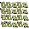 PATIKIL 16mmx11mm Molla Acciaio Velocità Fissaggio, 20pz Estruso U Dado Clip per M4 / ST4.0 Vite Mobili Automobile Fissaggio, Ottone Suono