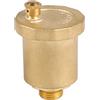 LALAGO Valvola di Ventilazione DN10 3/8, Valvola di Sfogo Aria Automatica | Valvola di sfiato dell'aria di protezione della ruggine d'ottone, Valvola automatica Minical sfogo aria