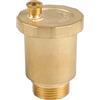 LALAGO Valvola di Ventilazione DN20 3/4, Valvola di Sfogo Aria Automatica | Valvola di sfiato dell'aria di protezione della ruggine d'ottone, Valvola automatica Minical sfogo aria