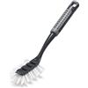 Addis Comfigrip Piatto Spazzola per Lavare con Raschietto, Metallizzato Grafite, 6 x 8 x 30 cm