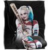 LOGOVISION Suicide Squad Bat At You Coperta super morbida al tatto setoso - 152 x 127 cm