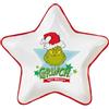 Gedalabels Piatto Grinch Happy Wholidays a forma di stella