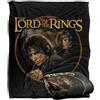 LOGOVISION The Lord Of The Rings Frodo Sam Band Coperta super morbida al tatto setoso - 152 x 127 cm