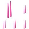 Cereria Di Giorgio - 2 Candele Coniche - Diametro 2,2 cm Altezza 25 cm - Colore Fucsia - Durata 7 ore - Standard per candelabro - Home Decor Collection (Confezione da 5)