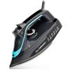 Pursteam World's Best Steamers Pursteam SteamBurst+ 1750 W, ferro da stiro a vapore, suola in ceramica, vapore regolabile, colpo di vapore, autopulente, anticalcare, anti-goccia, vapore potente e duraturo per tutti i tessuti