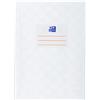 Oxford 10 cartelline A5 con etichetta, colore: bianco