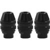 Aoserge 3 mandrini autoserranti - Adattatore per utensile rotante con codolo per mandrino senza chiave, in metallo resistente, compatibile con utensili rotanti Dremel, 4486