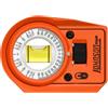 Johnson Level & Tool ‎1424-0300ADJ - Livella magnetica tascabile in pressofusione da 7,6 cm, con rilevatore di angolo regolabile a 360°, arancione, 1 livello