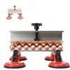 Generic Raddrizzatore per tubi in alluminio per tubi da 16-32 mm, raddrizzatore per piegatura dell'aria condizionata con vite di regolazione, livellatrice per allineamento di precisione