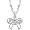 LeCalla Gioielli in Argento Sterling 925 per Bambini e Ragazzi | Orecchini a Lobo e Collane con Ciondolo e Zirconi | Design Cuore, Stella, Fiocco, Quadrifoglio e Animali