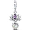 BOIGEGU Ciondoli chakra yoga in argento Sterling, per regalo, fai da te, da