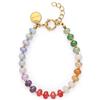 SINGULARU Bracciale da donna Gummy Stones Acciao Placcato Oro