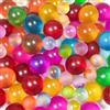 daqoupzi 100 biglie di vetro colorate, 10 mm e 16 mm | Biglie grandi, biglie colorate in vetro per giochi di biglie, fai da te e per decorare vasi e acquari
